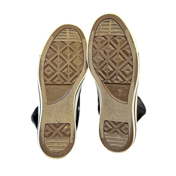 CONVERSE Retro Velvet Chuck 70 Beyond Hi Top in black / white - Picture 6 of 8